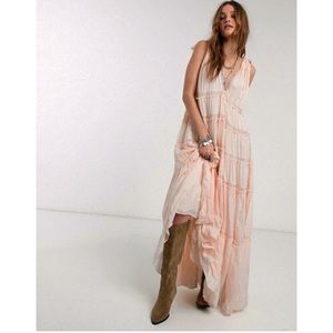 FREE PEOPLE LILY OF THE VALLEY MIDI DRESS